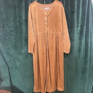 Vintage Velour Hanes Duster